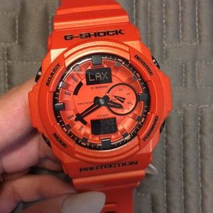 Orange G-Shock Watch